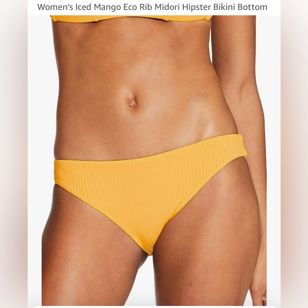 NWT Vitamin A Kaya Bikini Set Iced Mango Eco Ribbed Size 14 DD - Picture 11 of 13